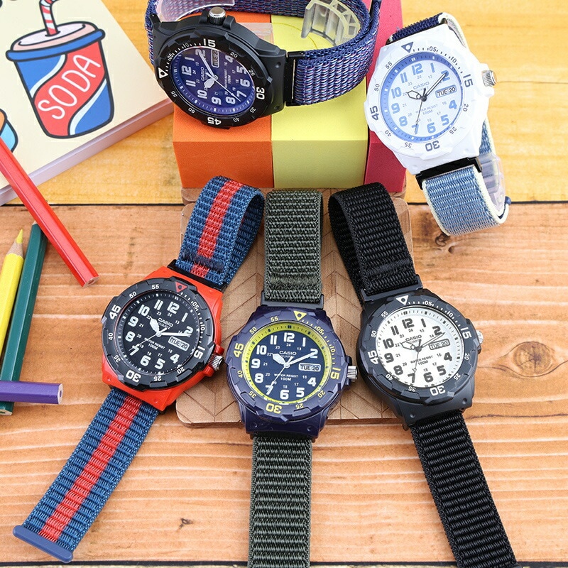CASIO Standard MRW-200 互換 アダプター ベルトセット】 MOD