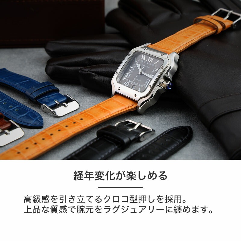カルティエ サントス 対応】MOD SCOTCHGARD LEATHER 強力 撥水