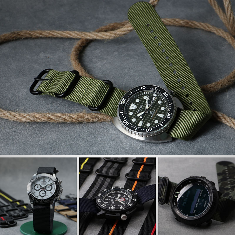 MOD エムオーディー ZULU NYLON STRAP ズールー ナイロン ストラップ 22mm 24mm