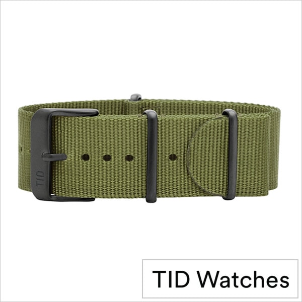 TID Watches ティッドウォッチ レザーベルト 21mm レザー