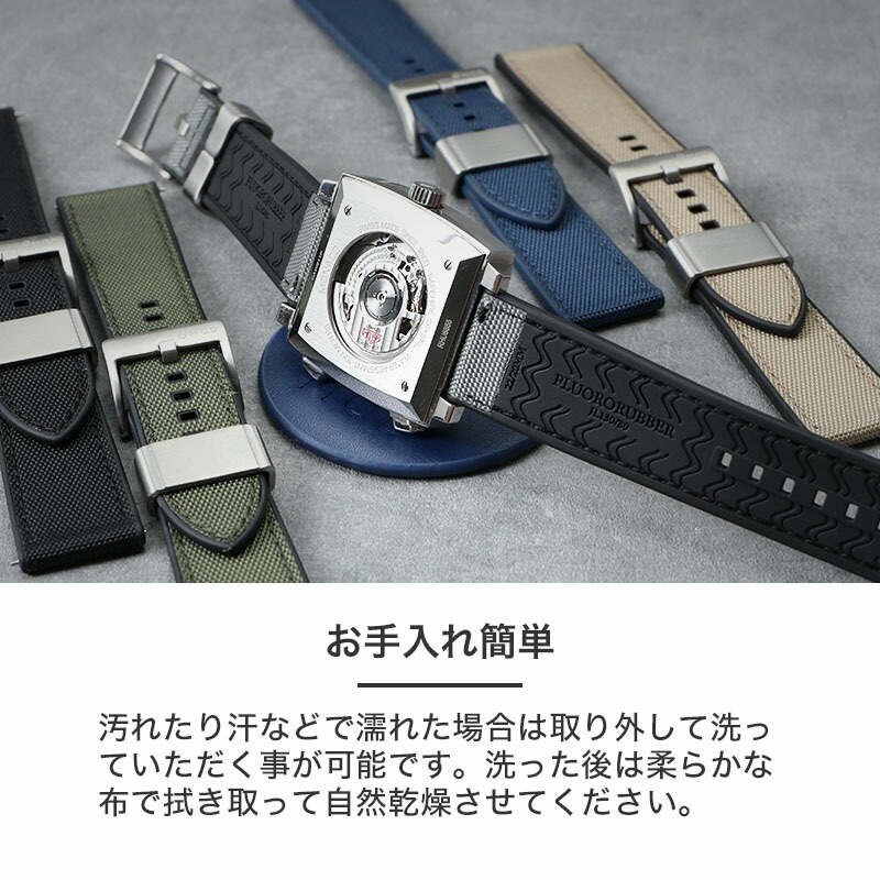 タグホイヤー 対応】タグ ホイヤー TAG Heuer MOD FKM ラバー