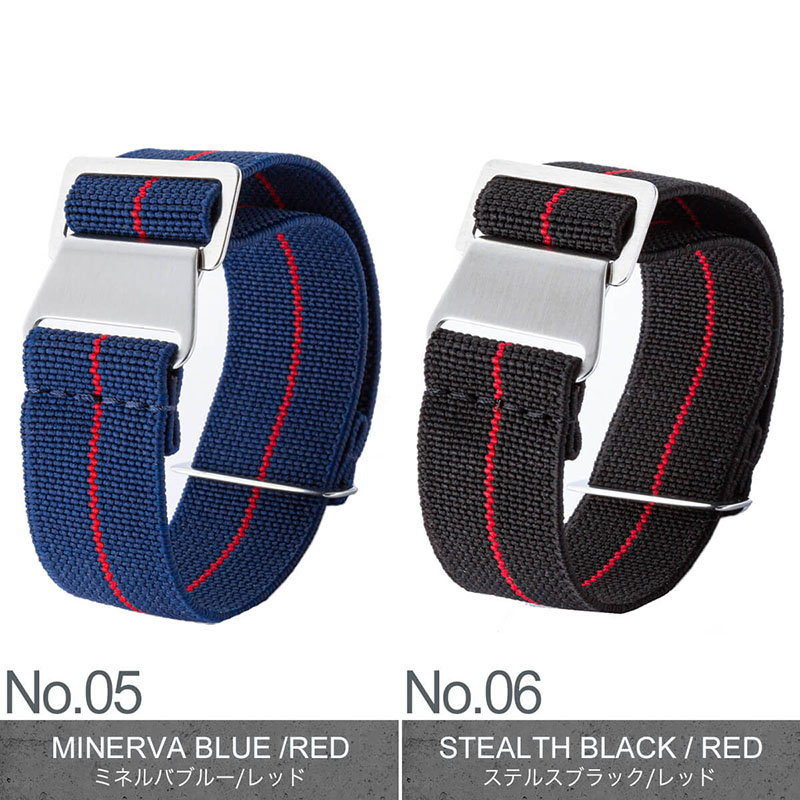 【6色から選べる】【SEIKO SNDシリーズ対応】MOD エムオーディー MARINE NATIONAL STRAP 20mm ナイロン 海外 セイコー 海外モデル 逆輸入 49968