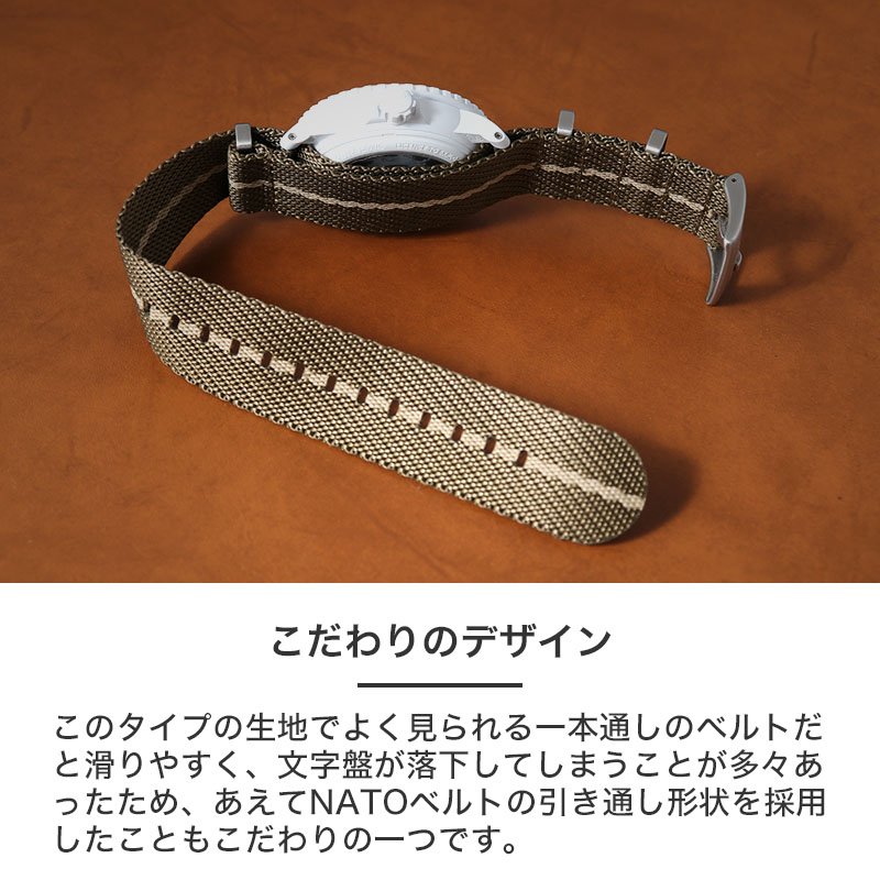 ブランパン スウォッチ 対応 ベルト】MOD プレミアム ナイロン
