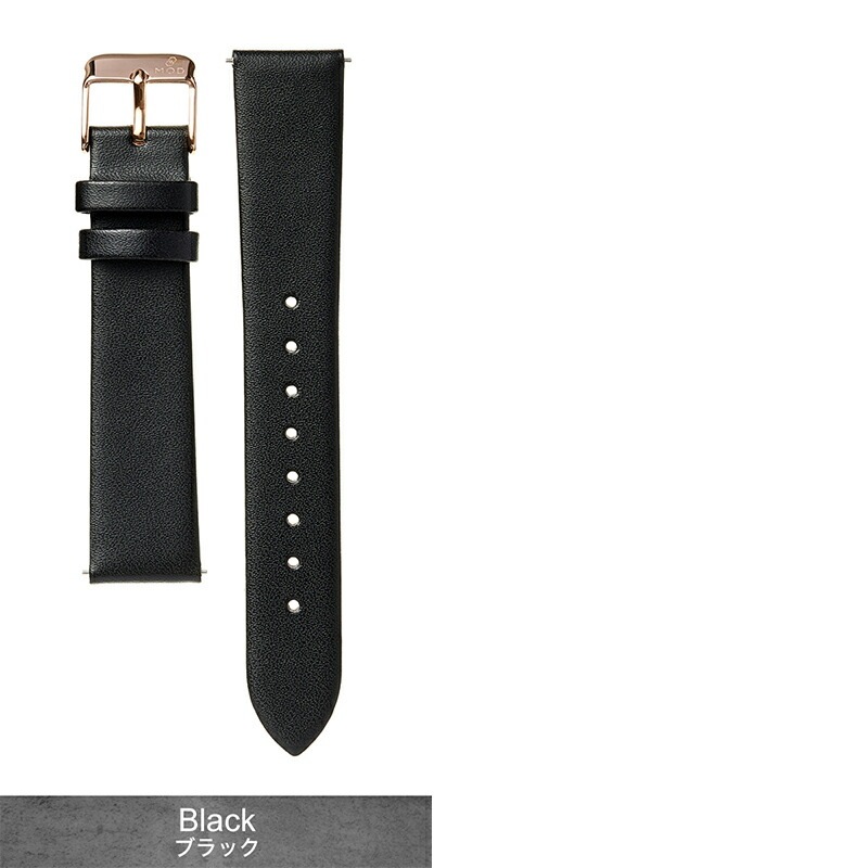 【Calvin Klein 互換 ベルト】 MOD SMOOTH LEATHER STRAP スムースレザー 交換用 腕時計 ベルト フラット加工 イージーレバー 本革 カーフレザー 10mm 11mm 12mm 13mm 14mm 15mm 16mm 17mm 18mm 20mm 22mm