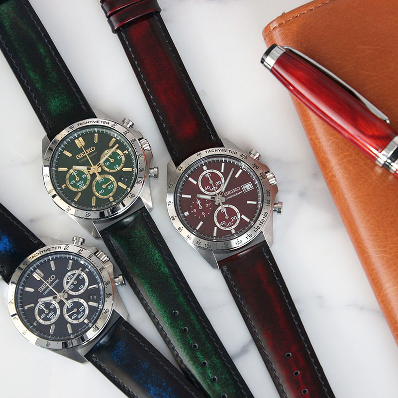 PARLEY パーリィー レザーベルト 20mm レザー ブラウン シルバー 49685