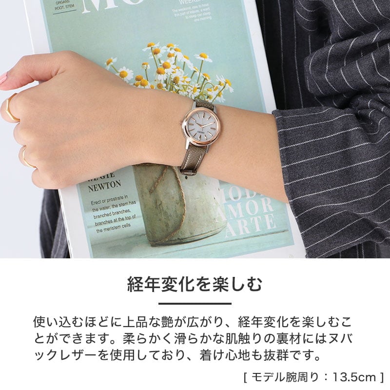 セイコー 対応】SEIKO ワープロラックス レザー ベルト 腕時計 替え
