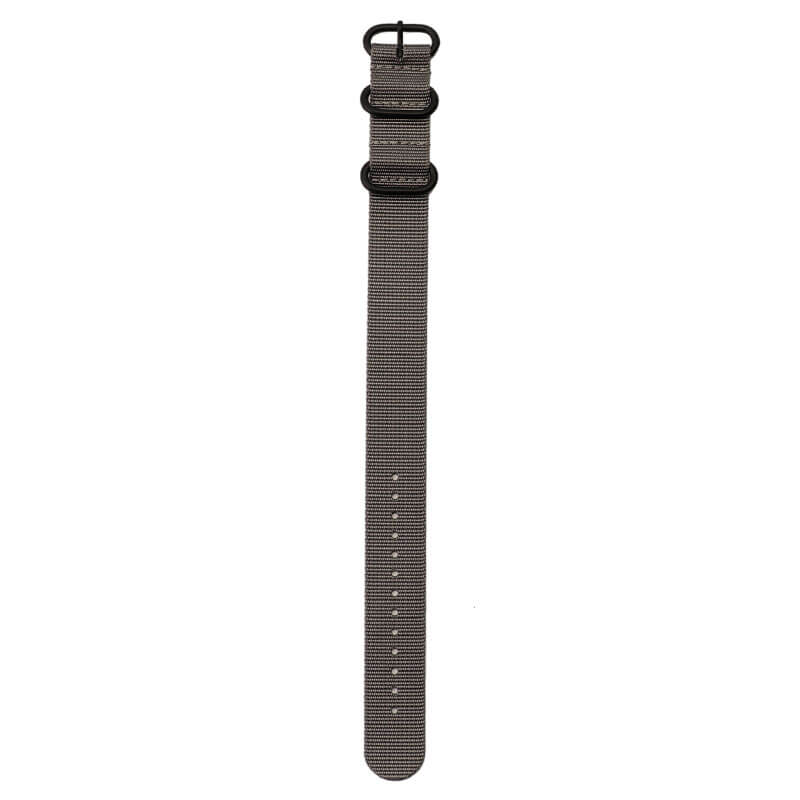 【スントコア対応】MOD ミラージュグレー ZULU NYLON STRAP 24mm ナイロン スント コア オールブラック SUUNTO CORE ALLBLACK 49990