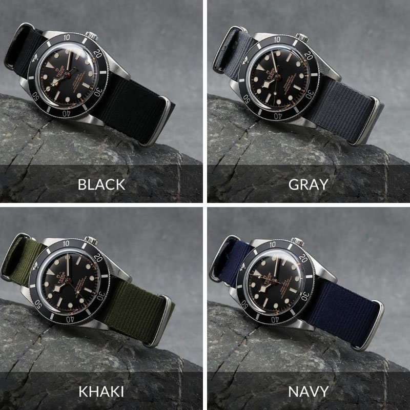 TUDOR 互換 ベルト】 MOD NYLON STRAP TYPE NATO タイプナトー 交換用