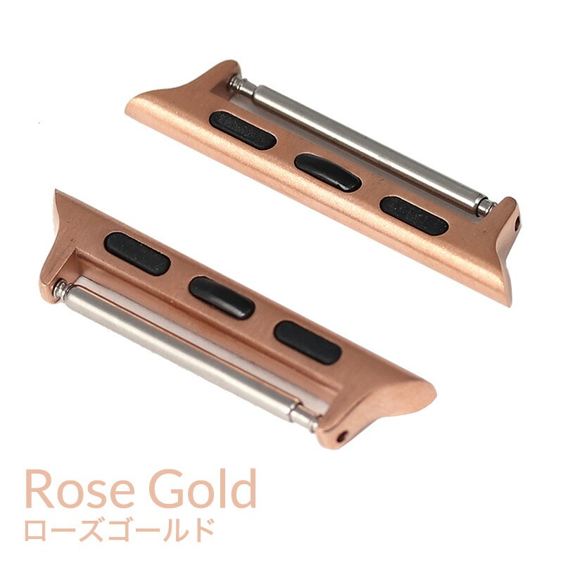 MOD AppleWatch Strap Adapter アップルウォッチストラップアダプター アップルウォッチ カスタム アダプター ベルト取付幅22mm ステンレス 38 40 41 42 44 45 46 49 mm ケース用