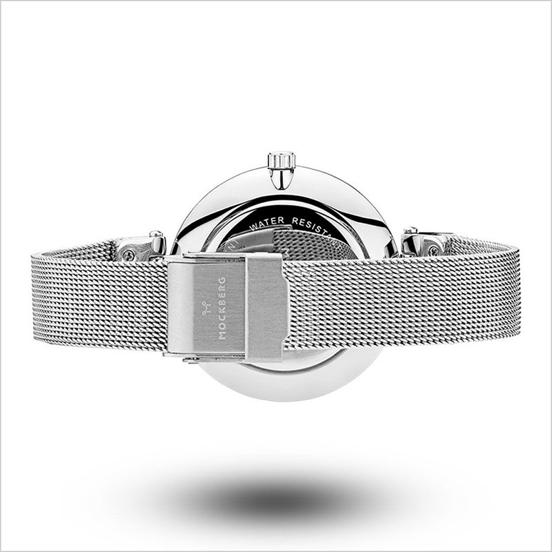 MOCKBERG モックバーグ メタルメッシュベルト 13mm ステンレススティール