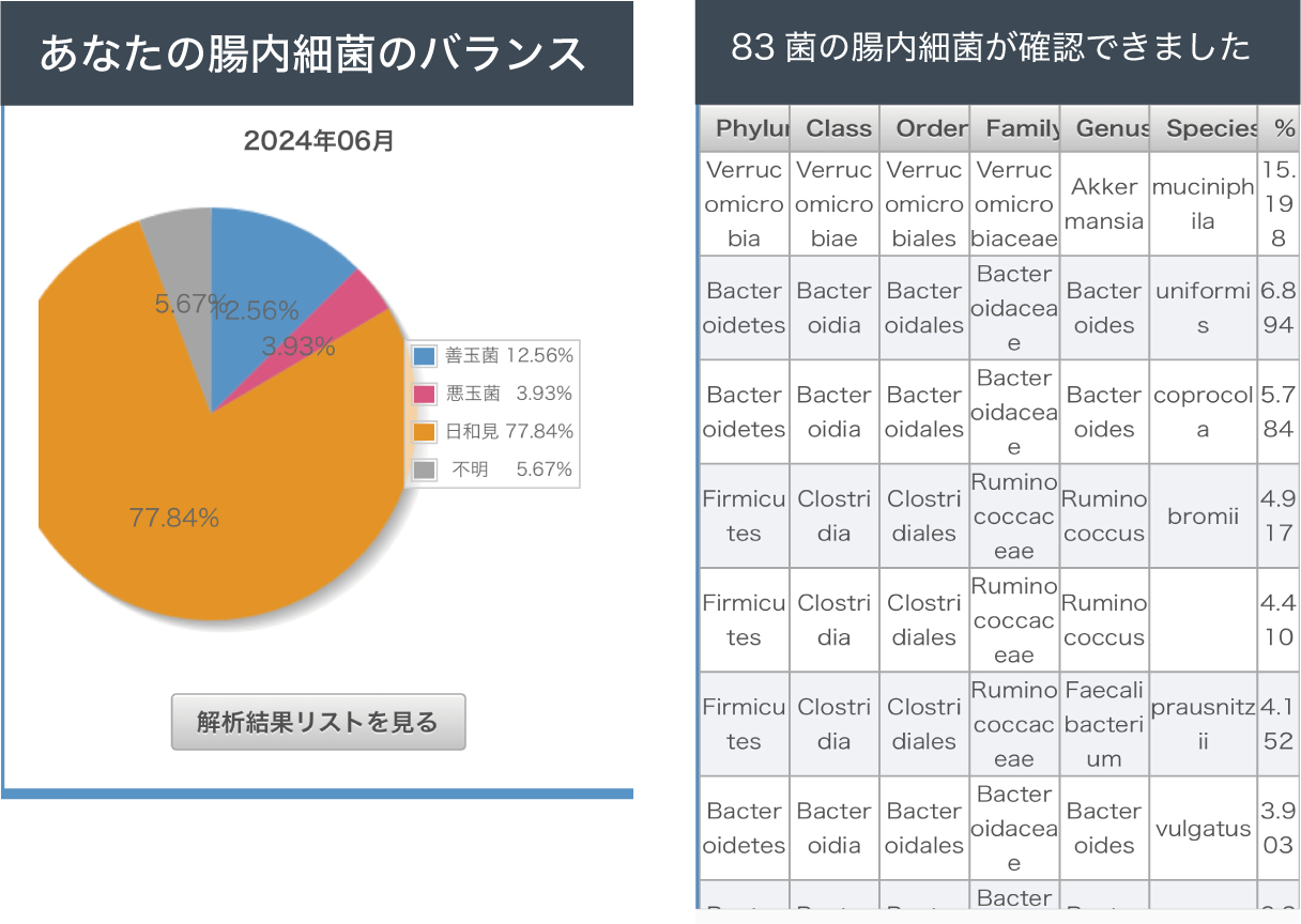 腸内細菌検査キット