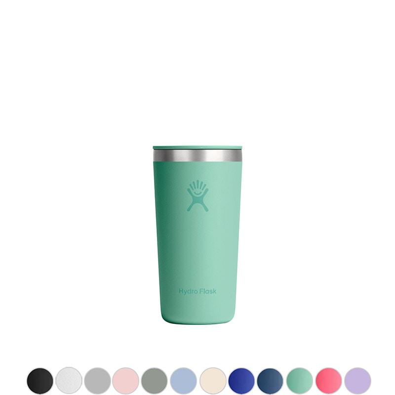 【新品未使用】Hydro Flask 12 oz オリーブグリーン　　水色 Hydro Flask｜Hydration｜12oz ALL AROUND TUMBLER