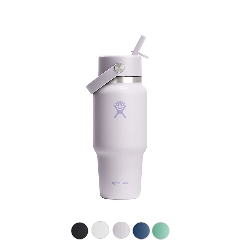 Hydro Flask｜Hydration｜24 oz Travel Bottle with Wide Flex Straw