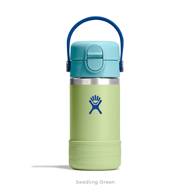 12 oz Kids Wide Mouth Covered Cap