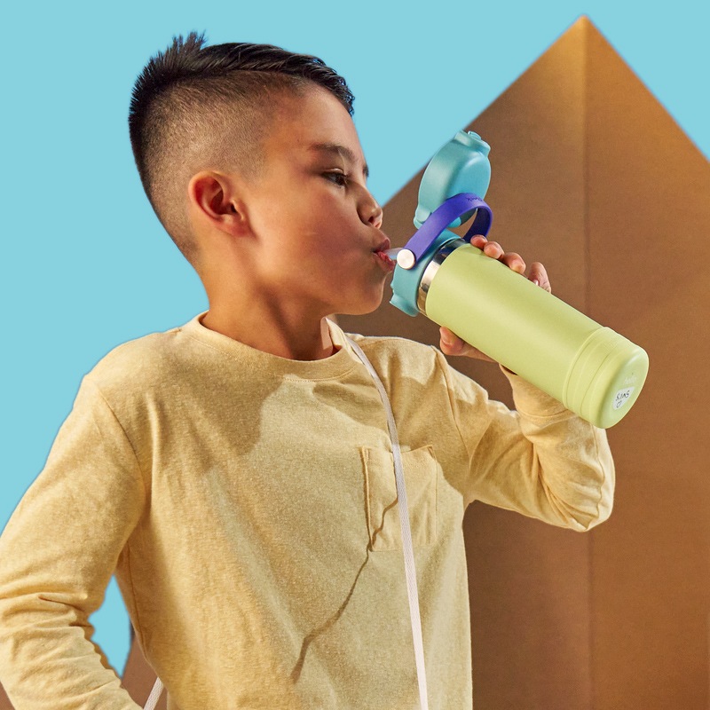 18 oz Kids Wide Mouth Covered Cap