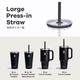 Large Press-In Straw Lid