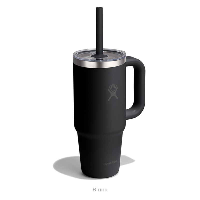 24 oz Travel Tumbler Clear Lid