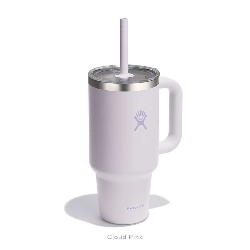 32 oz Travel Tumbler Clear Lid