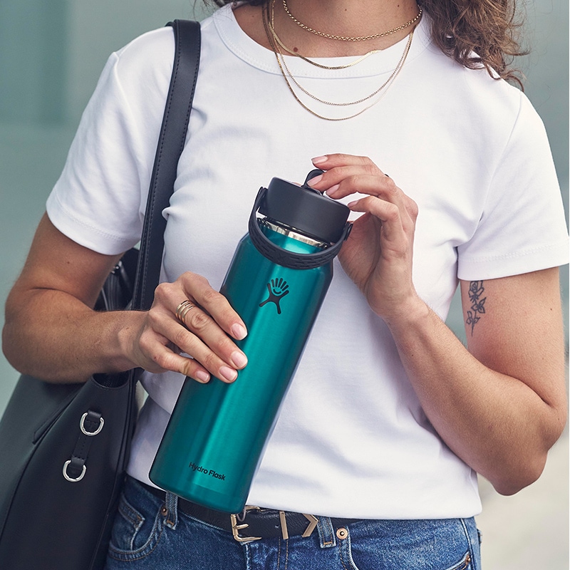 32 oz Lightweight  Flex Straw Cap