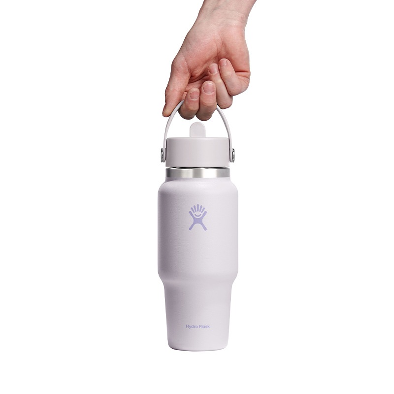 24 oz Travel Bottle With Wide Flex Straw