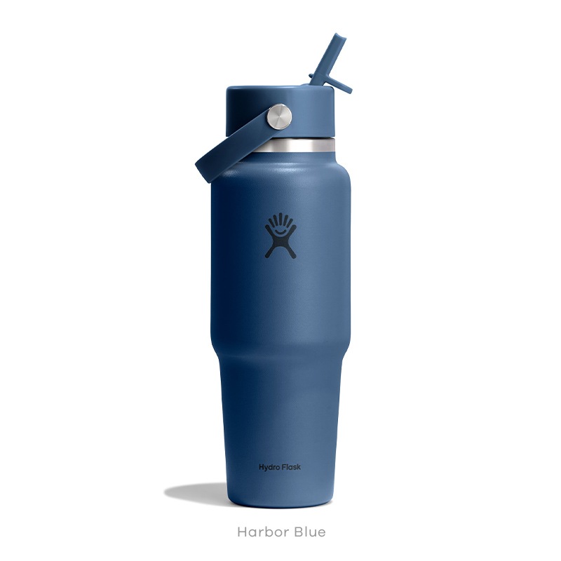32 oz Travel Bottle With Wide Flex Straw