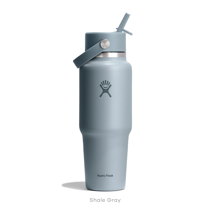 32 oz Travel Bottle With Wide Flex Straw