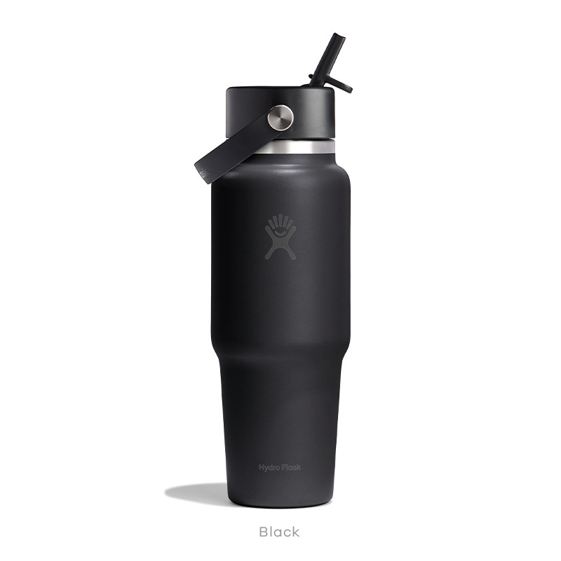 32 oz Travel Bottle With Wide Flex Straw