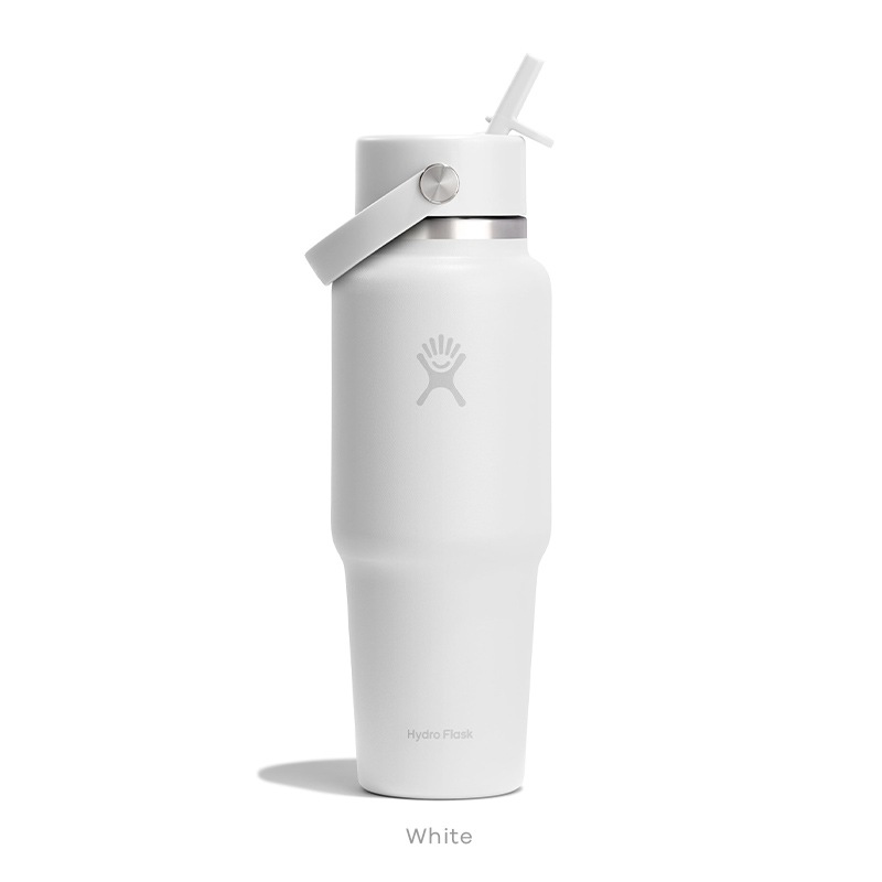 32 oz Travel Bottle With Wide Flex Straw