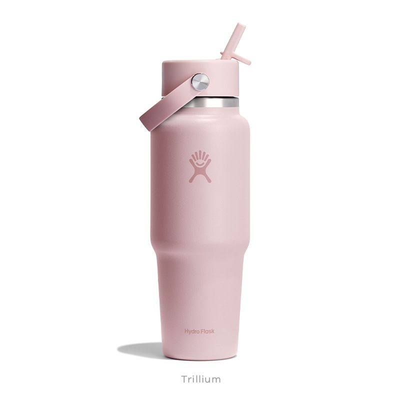 32 oz Travel Bottle With Wide Flex Straw