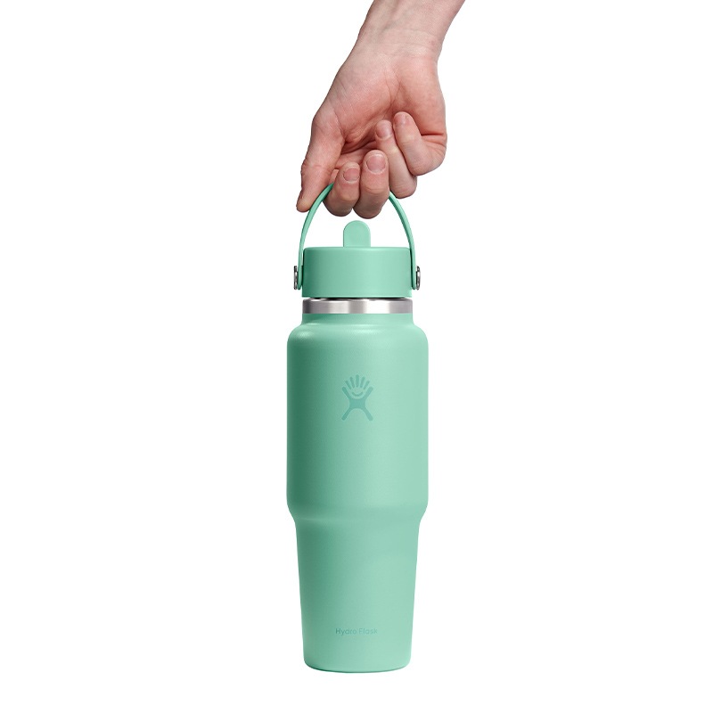 32 oz Travel Bottle With Wide Flex Straw