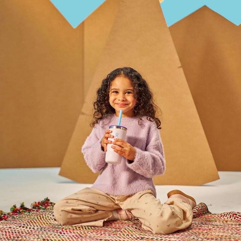 12 oz Kids Tumbler With Straw Lid