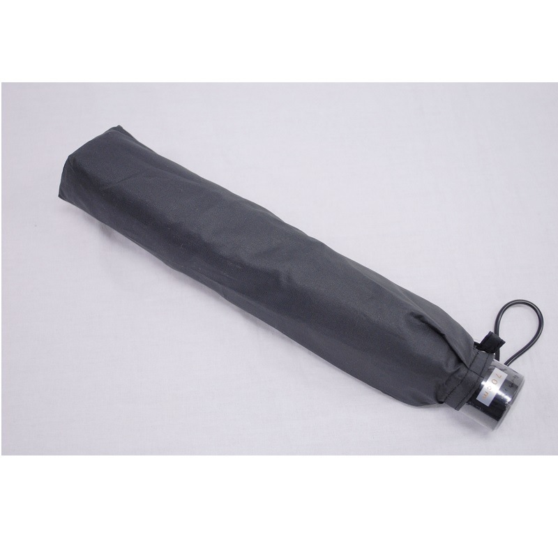 高密度超撥水生地　紳士用折りたたみ傘　無地　親骨70cm　雨晴兼用傘