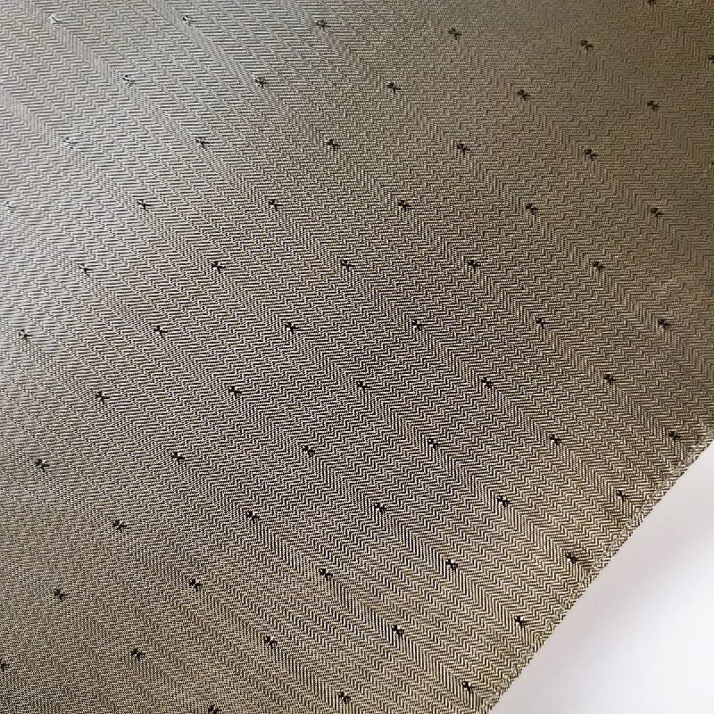 自動開閉　紳士用折りたたみ傘　ドット柄　雨晴兼用傘