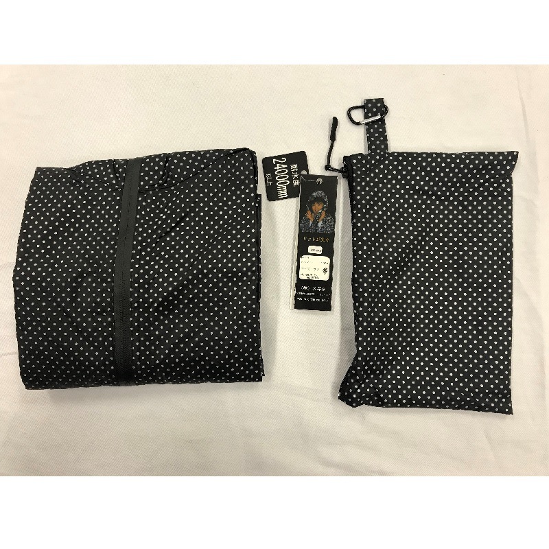 赤い羽根共同募金　募金百貨店プロジェクト【防災避難着】全身反射プリント　レインポンチョ【受注停止】