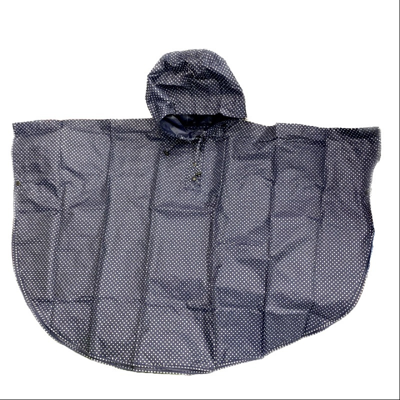 世界まる見え！テレビ特捜部で紹介！　子ども用80cm　全身反射プリント　レインポンチョ　