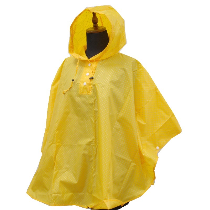 世界まる見え！テレビ特捜部で紹介！　子ども用80cm　全身反射プリント　レインポンチョ　