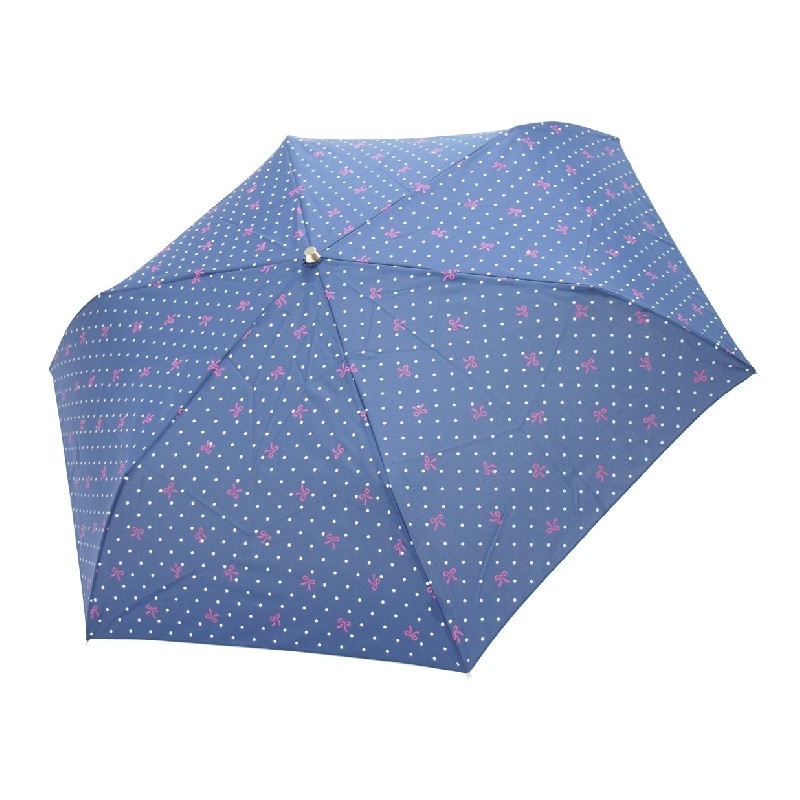 傘・折りたたみ傘・日傘の販売 リボンドット柄 雨晴兼用
