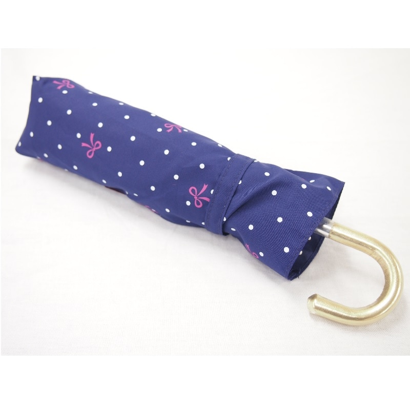 傘・折りたたみ傘・日傘の販売 リボンドット柄 雨晴兼用