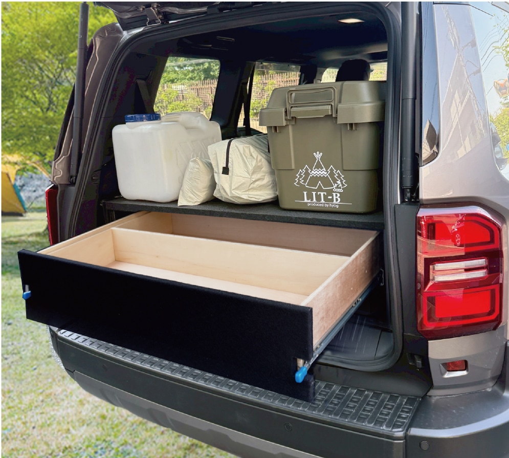 BOU　ランドクルーザー250 ベットキッド 現車確認】ランドクルーザー250の車中泊キット！トイ