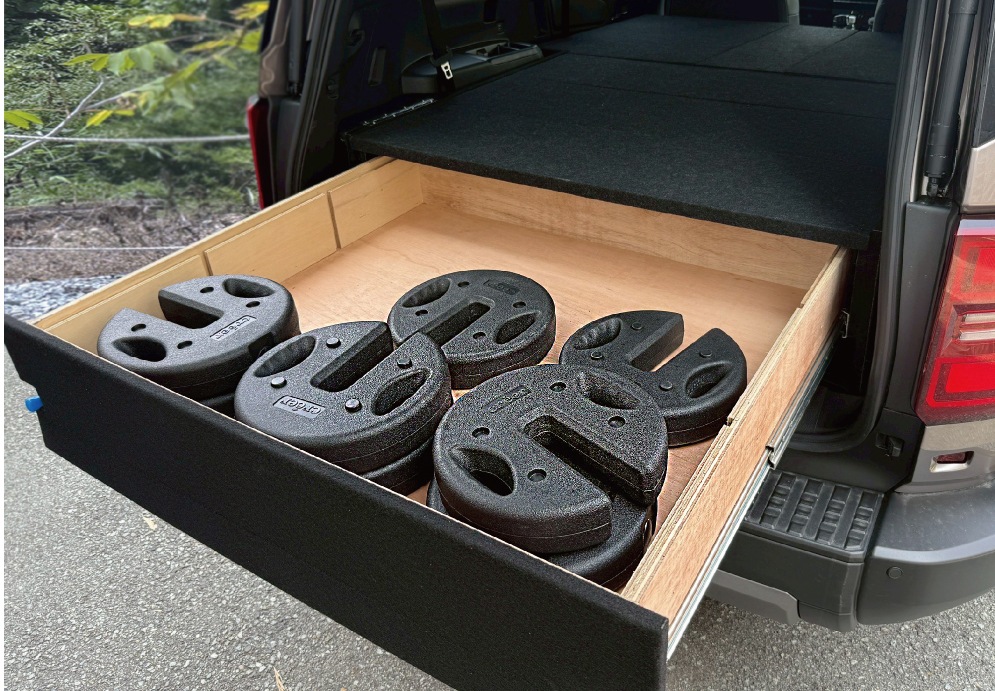 ランクル250専用ベッドキット FLATRACK250D 引き出し収納付