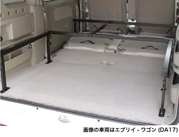 車中泊 車旅 ベッドキットDA64W スズキ エブリイワゴン highsideweb_mbk4780