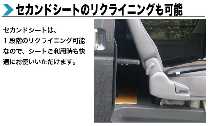 ハイエース ベッドキット ワイドS-GL用 BOXフレーム型 |ベッドキット