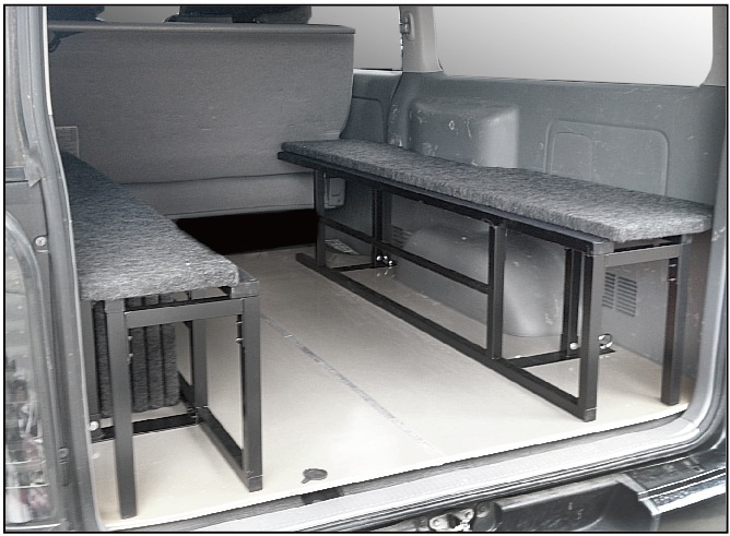 ハイエース ベッドキット ワイドS-GL用 BOXフレーム型 |ベッドキット