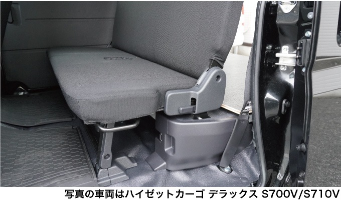 ハイゼットカーゴ　クルーズリアシート　フロアパネルセット　検索ハイゼットデッキバン　アトレー　 ハイゼット ハイゼットカーゴ クルーズ 床張りキット S700V/710V専用