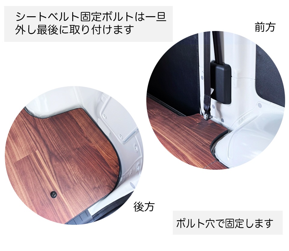 タウンエース バン GL 400系 床張りキット フルフロアパネル