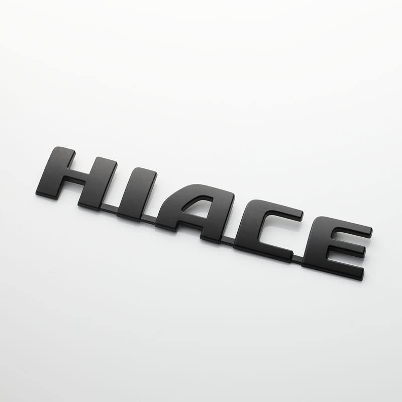 トヨタ ハイエース マットブラック エンブレム HIACE 75441-26261
