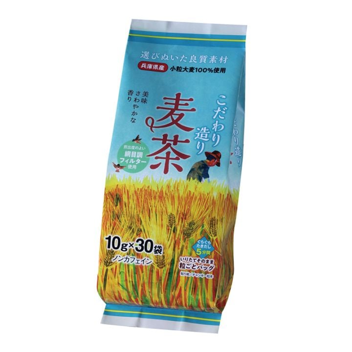 こだわり造り　丸粒パック麦茶（精白大麦）　10g×30袋