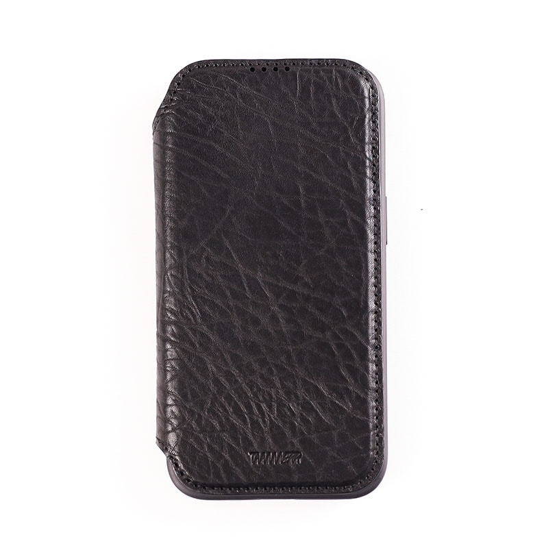 TAANNERR（タァンネリル）　MagSafe対応iPhone用ケース　イレギュラーシュリンク（Black）