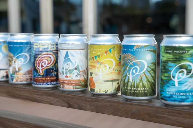 PAINT PALETTE BREWING　おまかせクラフトビール6種セット