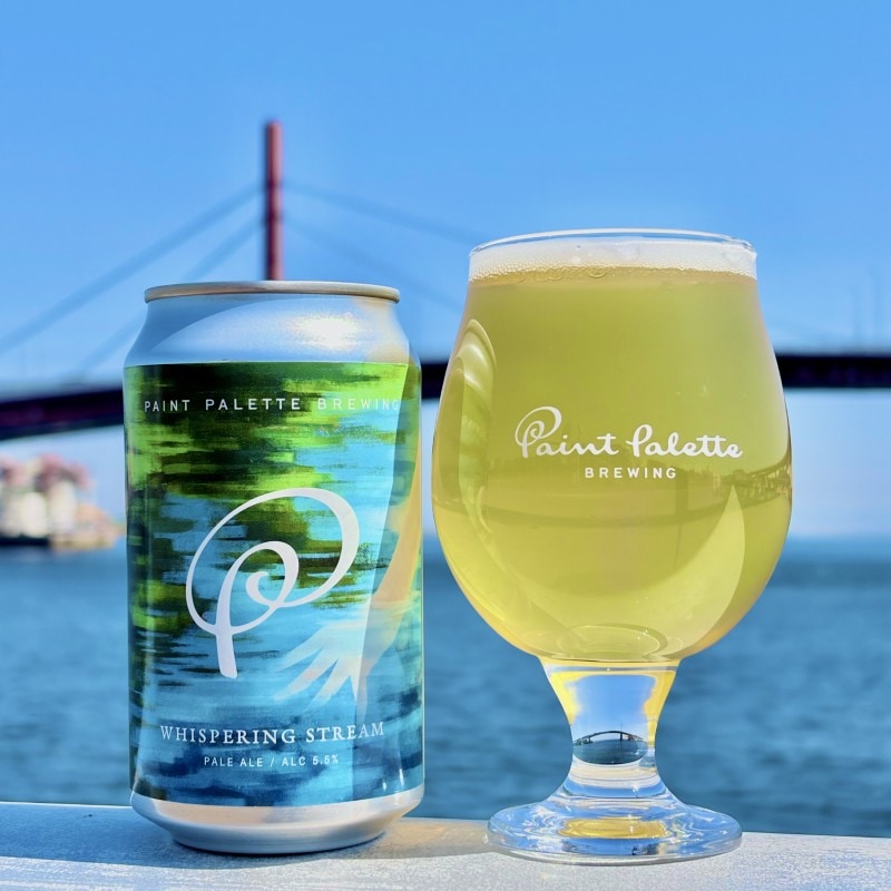 PAINT PALETTE BREWING　定番PALE ALE「Whispering Stream」ビール6本セット